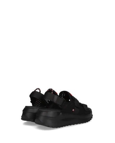 Unisex Travel Flow Double Strap Sandal Black