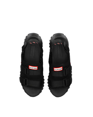 Unisex Travel Flow Double Strap Sandal Black