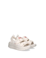 Unisex Travel Flow Double Strap Sandal White Willow