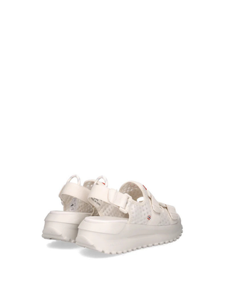 Unisex Travel Flow Double Strap Sandal White Willow
