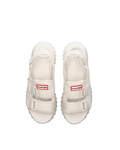 Unisex Travel Flow Double Strap Sandal White Willow