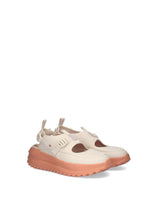 Unisex Travel Flow Sandal White Willow/Glow Grapefruit