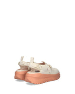 Unisex Travel Flow Sandal White Willow/Glow Grapefruit