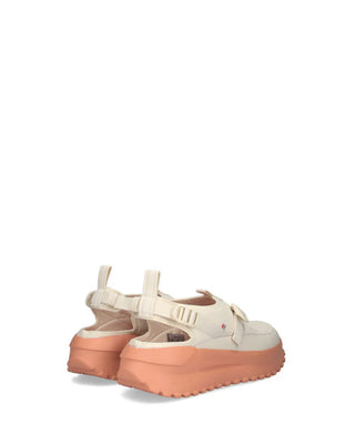 Unisex Travel Flow Sandal White Willow/Glow Grapefruit