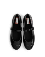 Women's Refined Mary Jane Buckle Ballerina Gloss Black