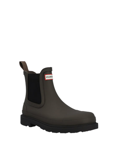 Women's Chelsea Commando Boot Chocolate Brown/Black
