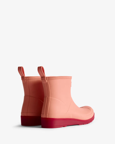 Women Play Short (Translucent Sole) Boot Terra Cotta/Beaujolais