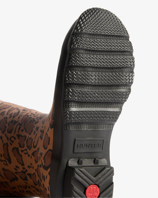 Women's Original Tall Leopard Print Boot  Rich Tan/Saddle/Black