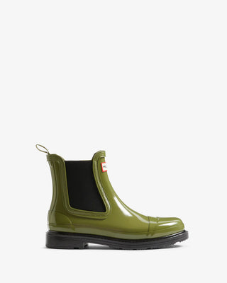 Women's Chelsea Commando Gloss Boot Lizard
