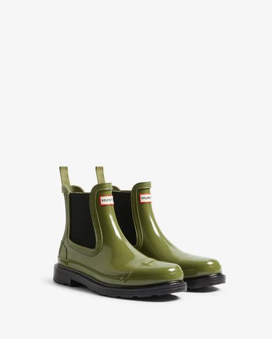 Women's Chelsea Commando Gloss Boot Lizard