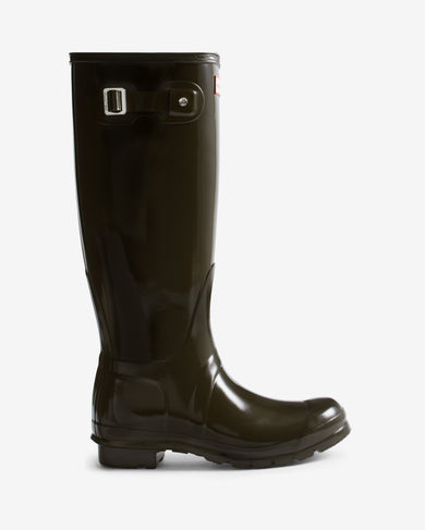 Women's Original Tall Gloss Boot Chocolate Brown