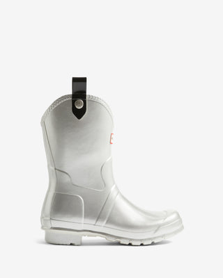 Women's Original Metallic Cowboy Boot Silver