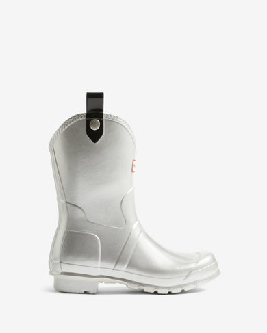 Women's Original Metallic Cowboy Boot Silver