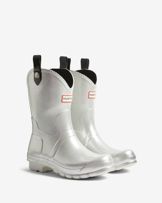Women's Original Metallic Cowboy Boot Silver