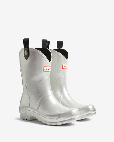 Women's Original Metallic Cowboy Boot Silver
