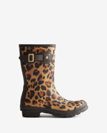 Women's Original Short Leopard Boot Leopard Print/Chocolate Brown