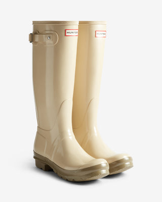 Women's Original Tall Gloss Boot Gravel/Kettle