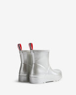 Women's Play Short Boot Metallic Silver