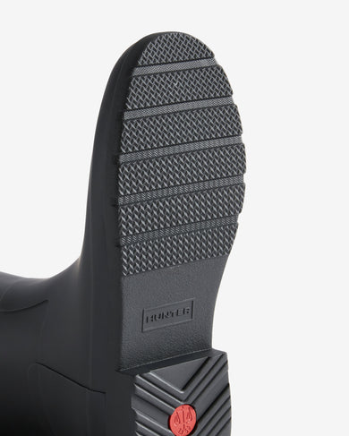 Women's Refined Gold Trim Tall Boot Black