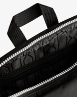 Nylon Large Topclip Backpack Black
