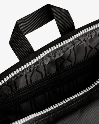 Nylon Large Topclip Backpack Black
